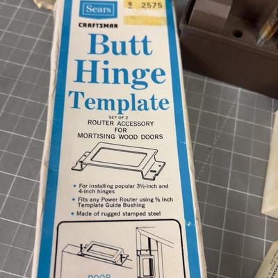 Router Bits and Templates 