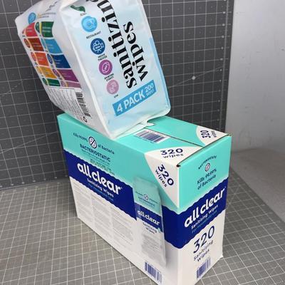 2 Packages of Sanitizing Wipes NEW 