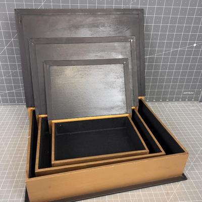 Nested Book Boxes (3) 
