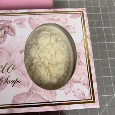 4 Boxes of Lovely Scented Rose SOAP 