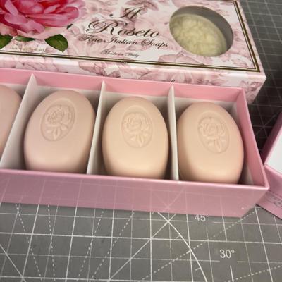 4 Boxes of Lovely Scented Rose SOAP 