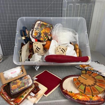 Tub of Thanks-Giving-ish Stuff