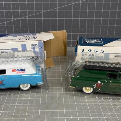 1955 Chevrolet Delivery Vans; Delaware Power & Light& AC Delco