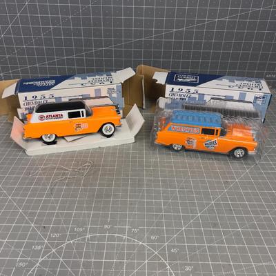 Atlanta Motor Speedway and Wheaties Delivery Vans 