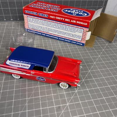 Copper tires and Century Hardware 1955 - 1/25th Scale 