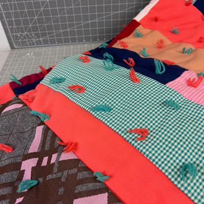 Patch Work QUILT - Hand Crafted 