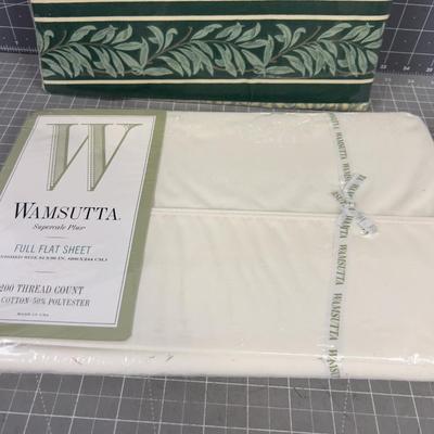 2 Brand New Full Flat Sheets