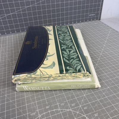 2 Brand New Full Flat Sheets