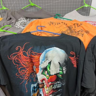 2 XL  T-Shirts Chevy, Winchester and Rock (8) 