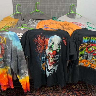 2 XL  T-Shirts Chevy, Winchester and Rock (8) 