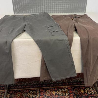 Cargo & Western Style Suspender Pants by SCULLY 