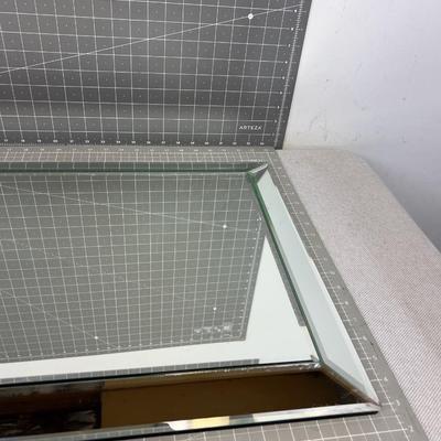 Nice Rectangle Beveled Glass Mirror 