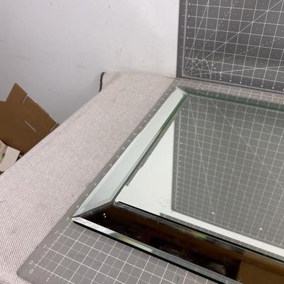 Nice Rectangle Beveled Glass Mirror 
