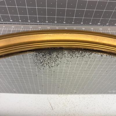 Antique Oval Mirror 
