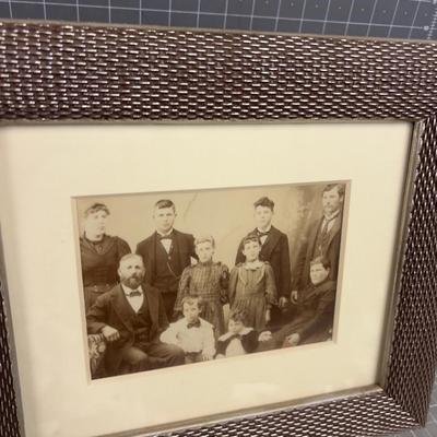 2 Antique Photos Framed 