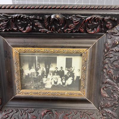 2 Antique Photos Framed 