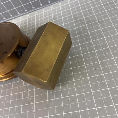 Antique Pressure Guage on a BRASS Stand