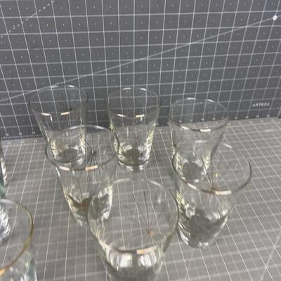 Starburst Drink Glasses - 2 Styles by Libby 