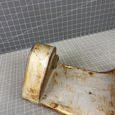 Antique Reflector with a Kerosene Tank 