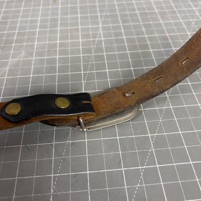 Western Belt - GREAT Buckle of Revolver