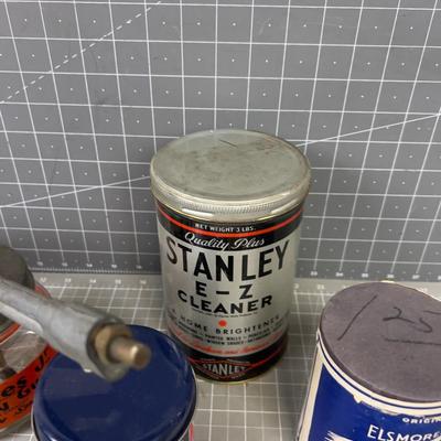 Vintage Product Tins and Bottles COLLECTION