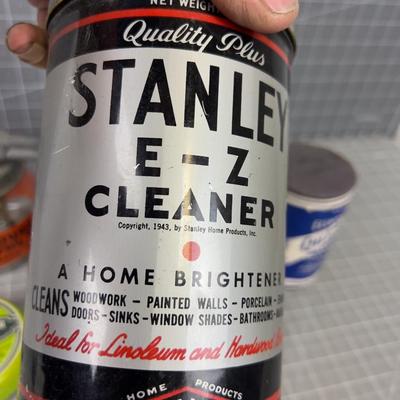 Vintage Product Tins and Bottles COLLECTION