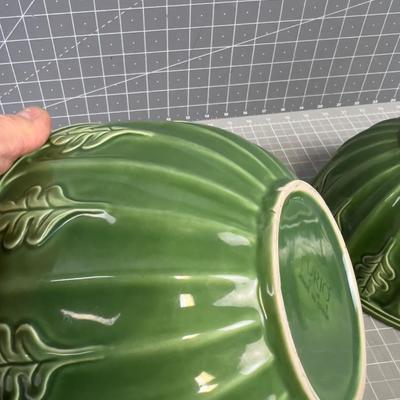 Oak Leaf Mixing Bowls 2 