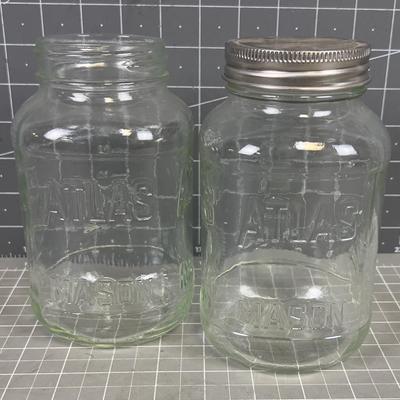 2 Atlas Jars 
