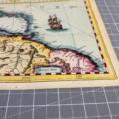 Antique Reproduction Map