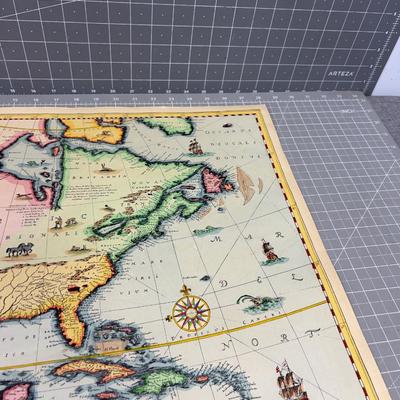 Antique Reproduction Map