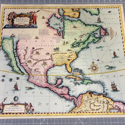 Antique Reproduction Map