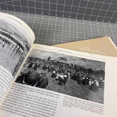 2 UTAH Books; Historic Buildings and Saltair