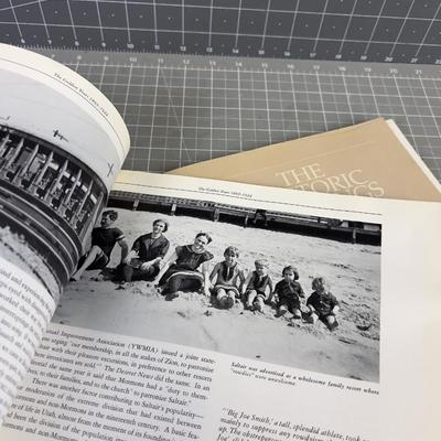 2 UTAH Books; Historic Buildings and Saltair