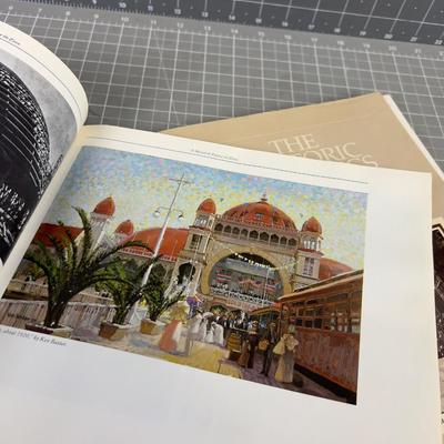 2 UTAH Books; Historic Buildings and Saltair