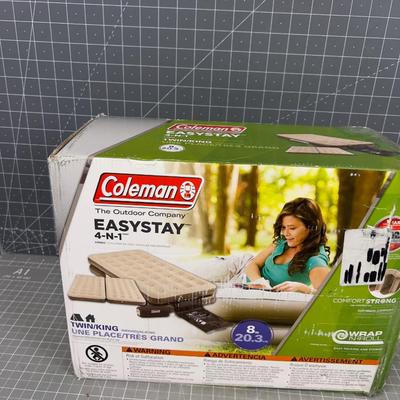 COLEMAN Twin Air Mattress New in Opened Box