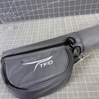 TFO Rod Case NEW with Tags, Gray Single Rod