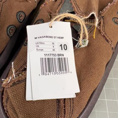 SANUK Vagabond NEW Men's Size 10 Shoe Brown