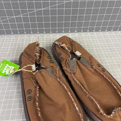 SANUK Vagabond NEW Men's Size 10 Shoe Brown