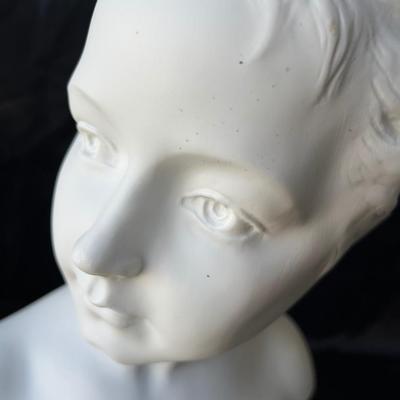 Lot 1 Limoges Boy & Girl busts