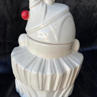 Lot 4 McCoy Clown bust Cookie Jar