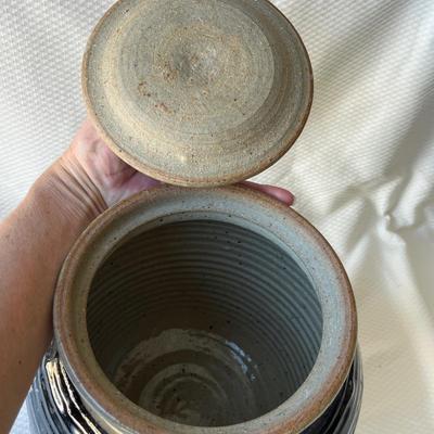 Lot 8 Artisan Pottery jar