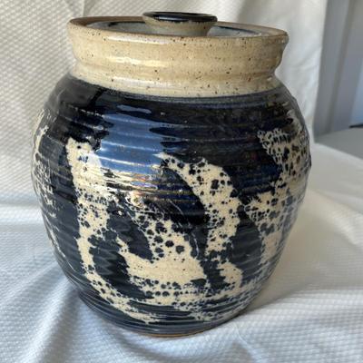 Lot 8 Artisan Pottery jar