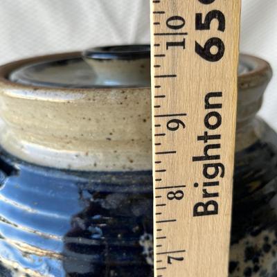 Lot 8 Artisan Pottery jar