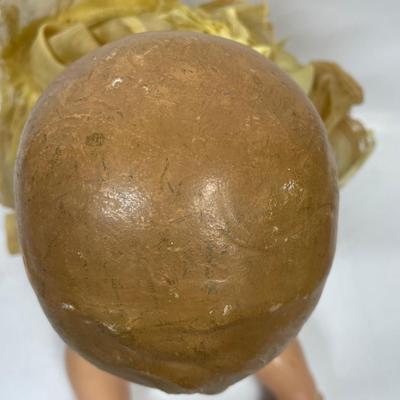 Antique 1930's Baby Doll Composition Sleepy Eyes Open Mouth