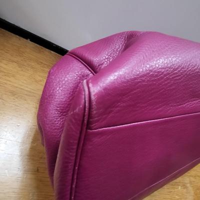 COACH Satchel Handbag Fuchsia
