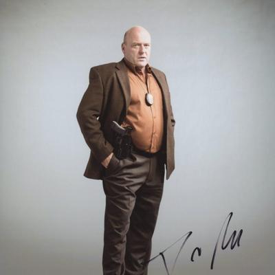 Dean Norris signed Breaking Bad photo