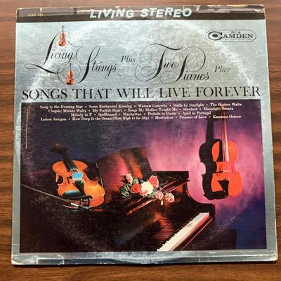 Living Strings Plus Two Pianos ‎– Play Songs That Will Live Forever – Album