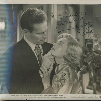 Bad For Each Other signed photo