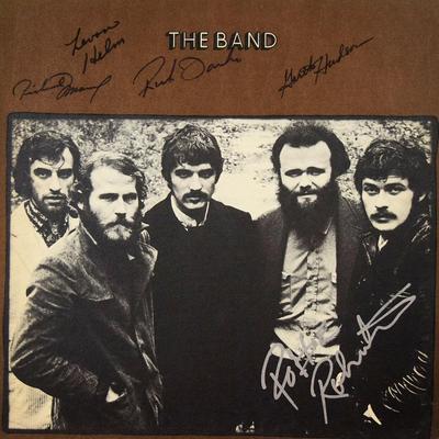 The Band signed The Brown Album