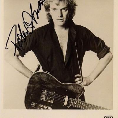 Peter Frampton signed promo photo